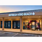 Front entrance of Refresh Aesthetics and Wellness, a physician-led medical aesthetics office in Vero Beach Florida.